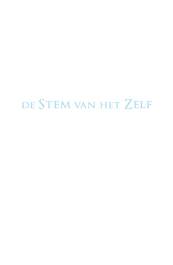 De stem van het Zelf - Marieke Meulenberg (ISBN 9789493280007)