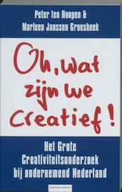 Oh, wat zijn we creatief ! - Peter ten Hoopen, Marleen Janssen Groesbeek (ISBN 9789047002376)