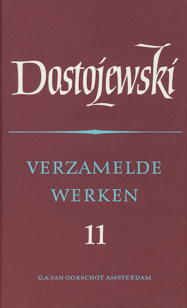 Verzamelde werken | 11 Brieven - Fjodor Dostojevski (ISBN 9789028255074)