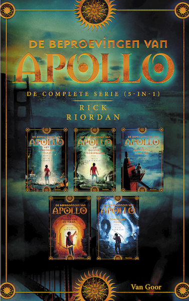 De beproevingen van Apollo - de complete serie (5-in-1) - Rick Riordan (ISBN 9789000378999)