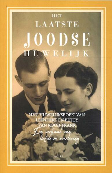 Het laatste joodse huwelijk - René Van Rooij (ISBN 9789464623253)