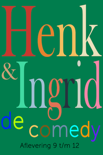 Henk & Ingrid, de comedy - Haye Van der Heyden (ISBN 9789083349084)