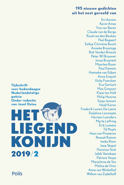 Het Liegend Konijn 2019/2 - Jozef Deleu (ISBN 9789463105033)