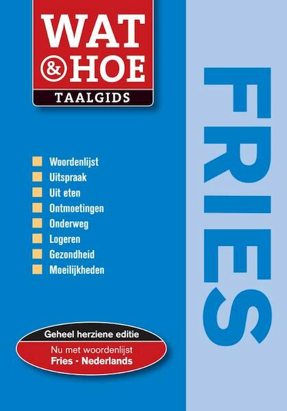 Fries - (ISBN 9789021556161)