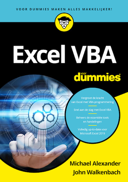 Microsoft Excel VBA voor Dummies - Michael Alexander (ISBN 9789045356723)